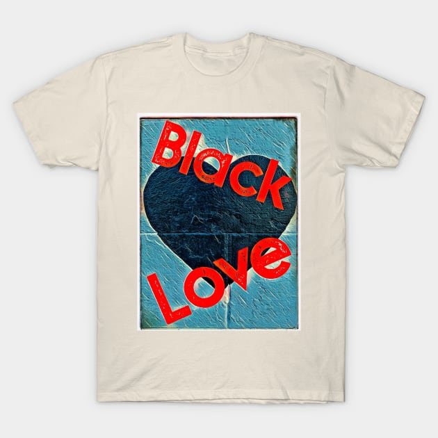 BLACK LUV T-Shirt by Digz